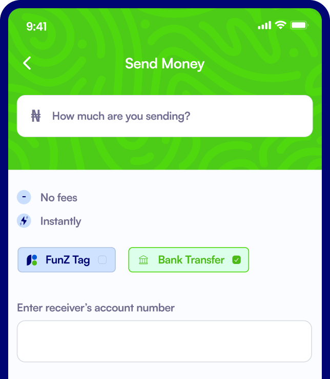 Send and Receive Money