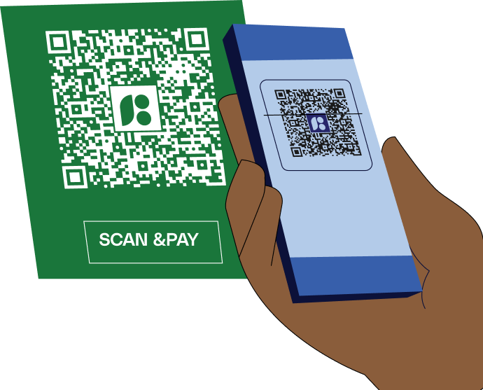 QR code payment scan